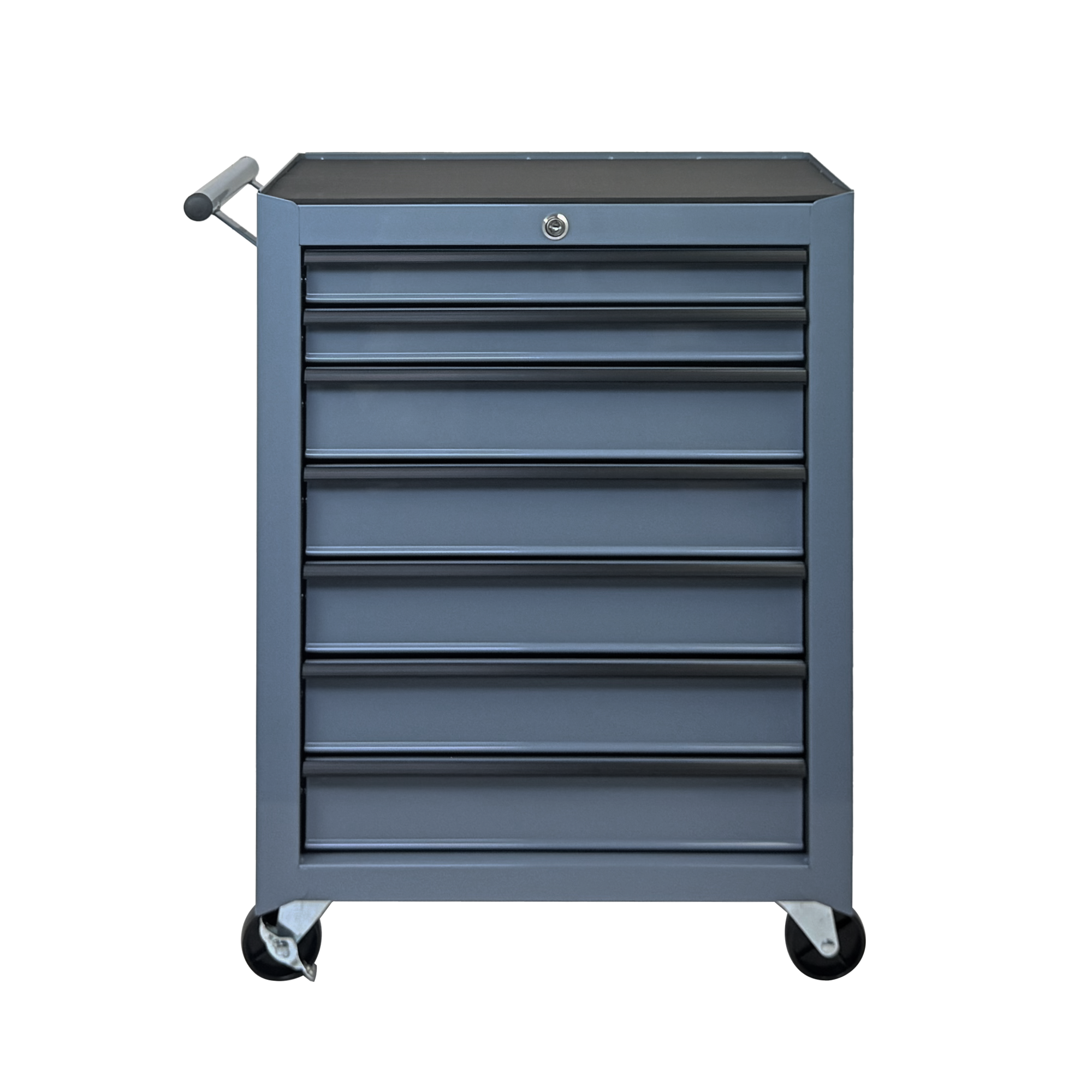 Coffre à outils roulant 7 tiroirs 20po acier gris
