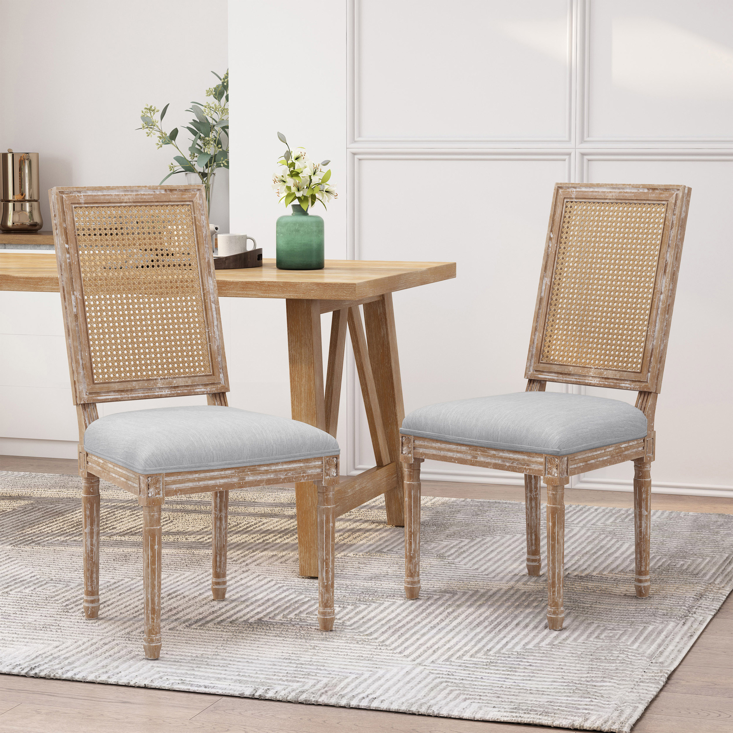 Chaise salle à manger, ensemble 2 pcs