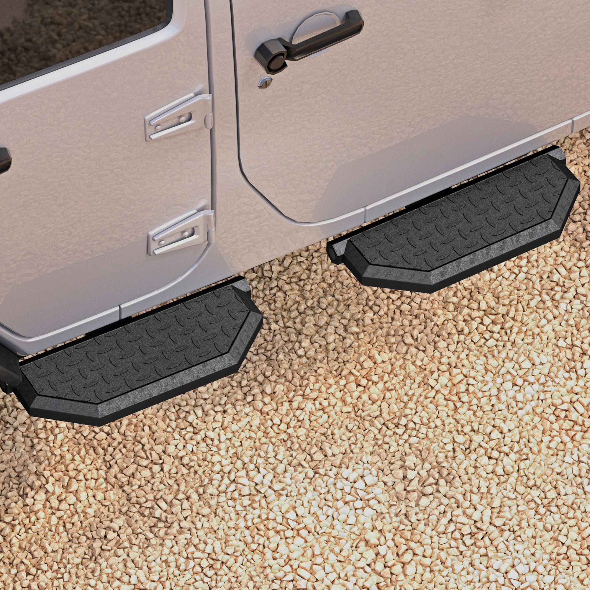 Marchepied Jeep Wrangler JK JKU 07-18 4 portes