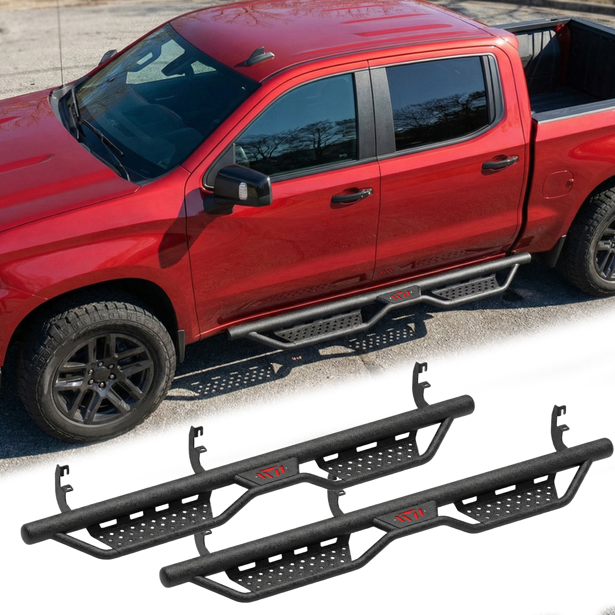 Marches latérales Chevy Colorado GMC Canyon 15-26 crew cab
