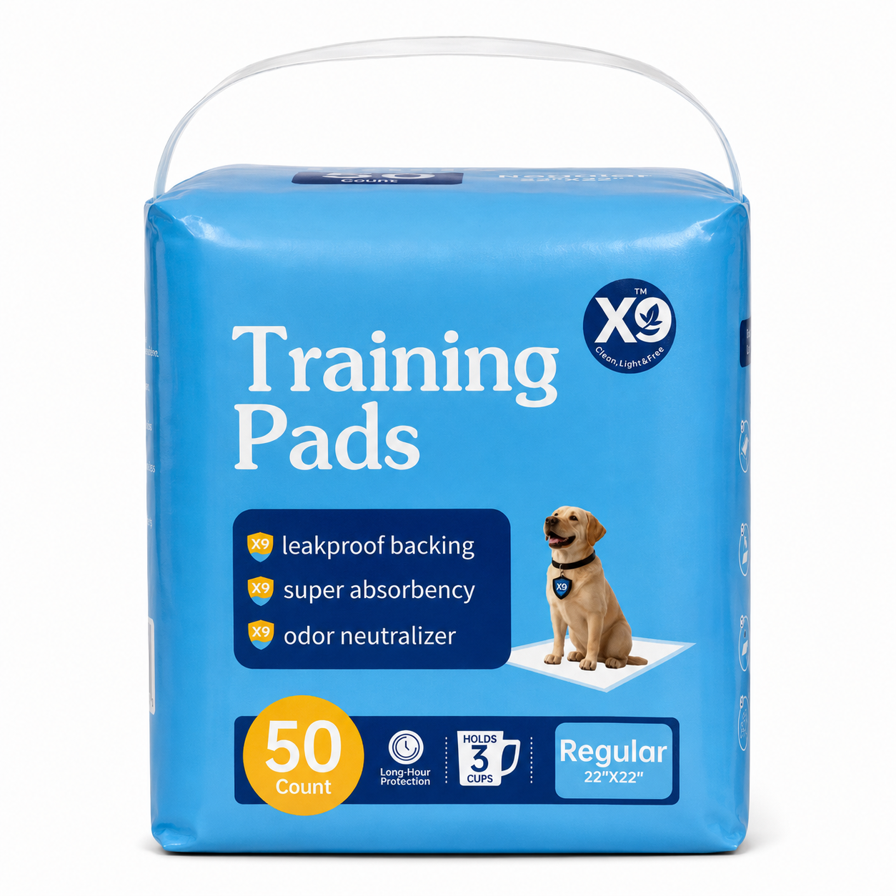 Tapis d'entraînement pour chiens jetables