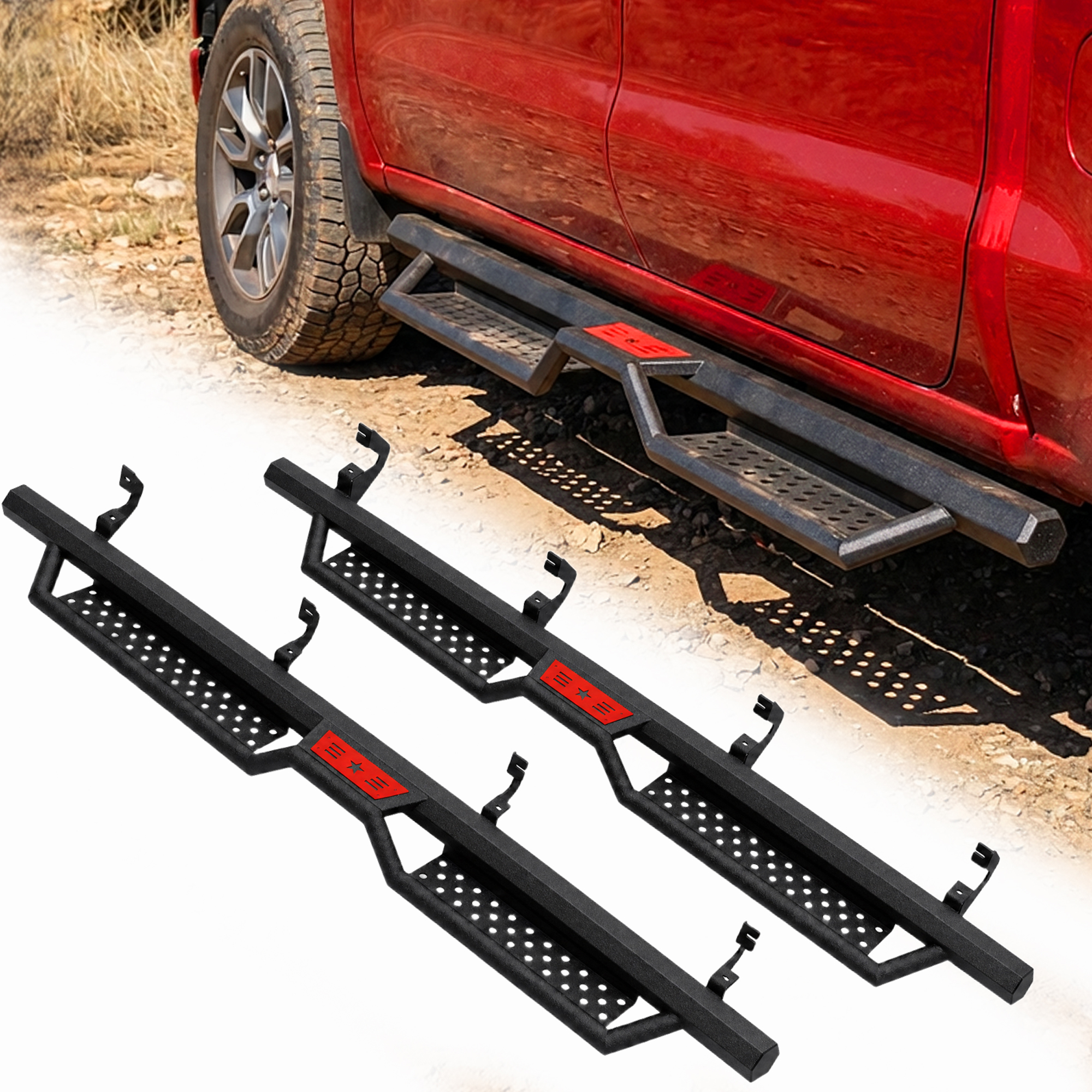 Marchepied Silverado 19-26 6" hexagonal