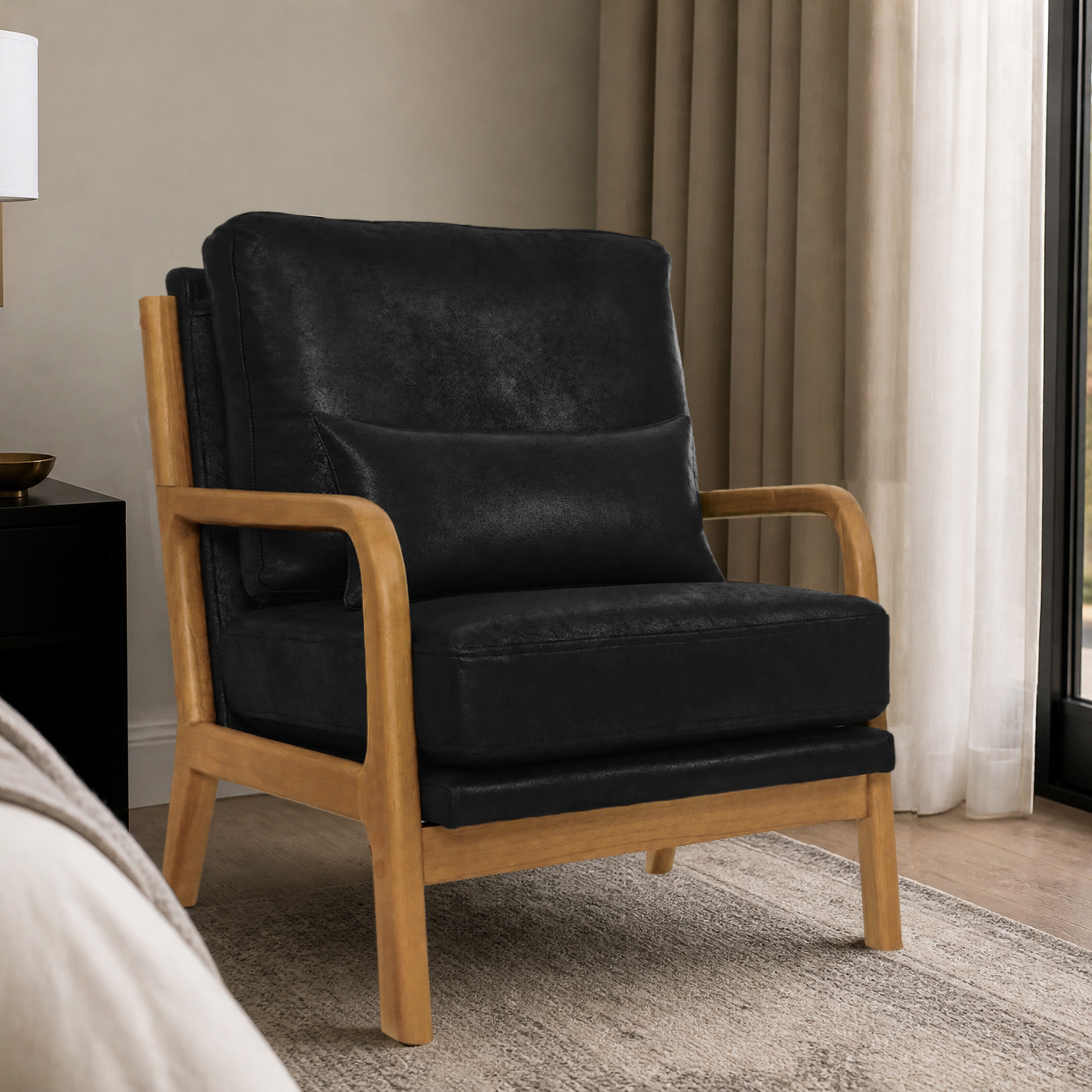 Chaise longue bois