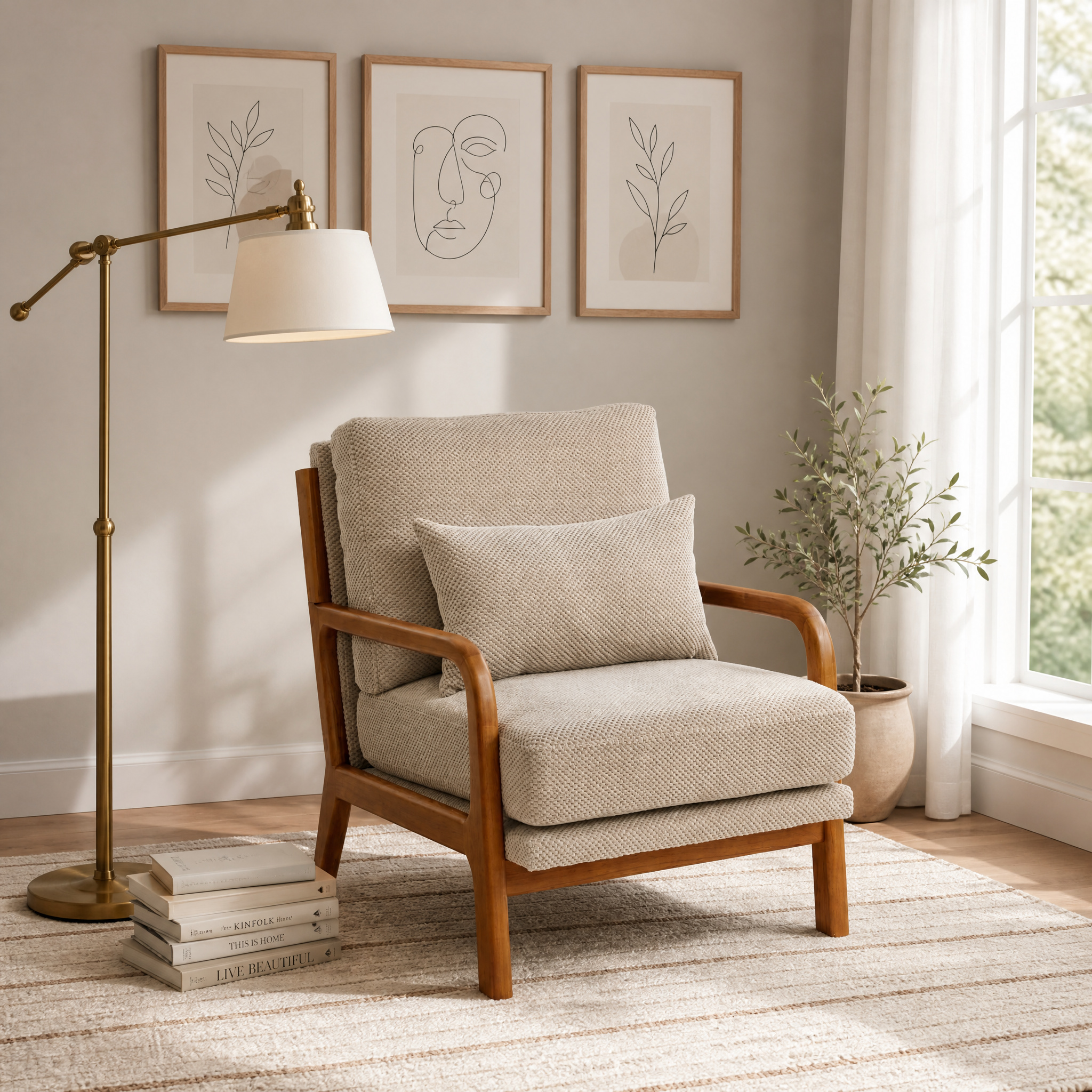 Chaise longue bois
