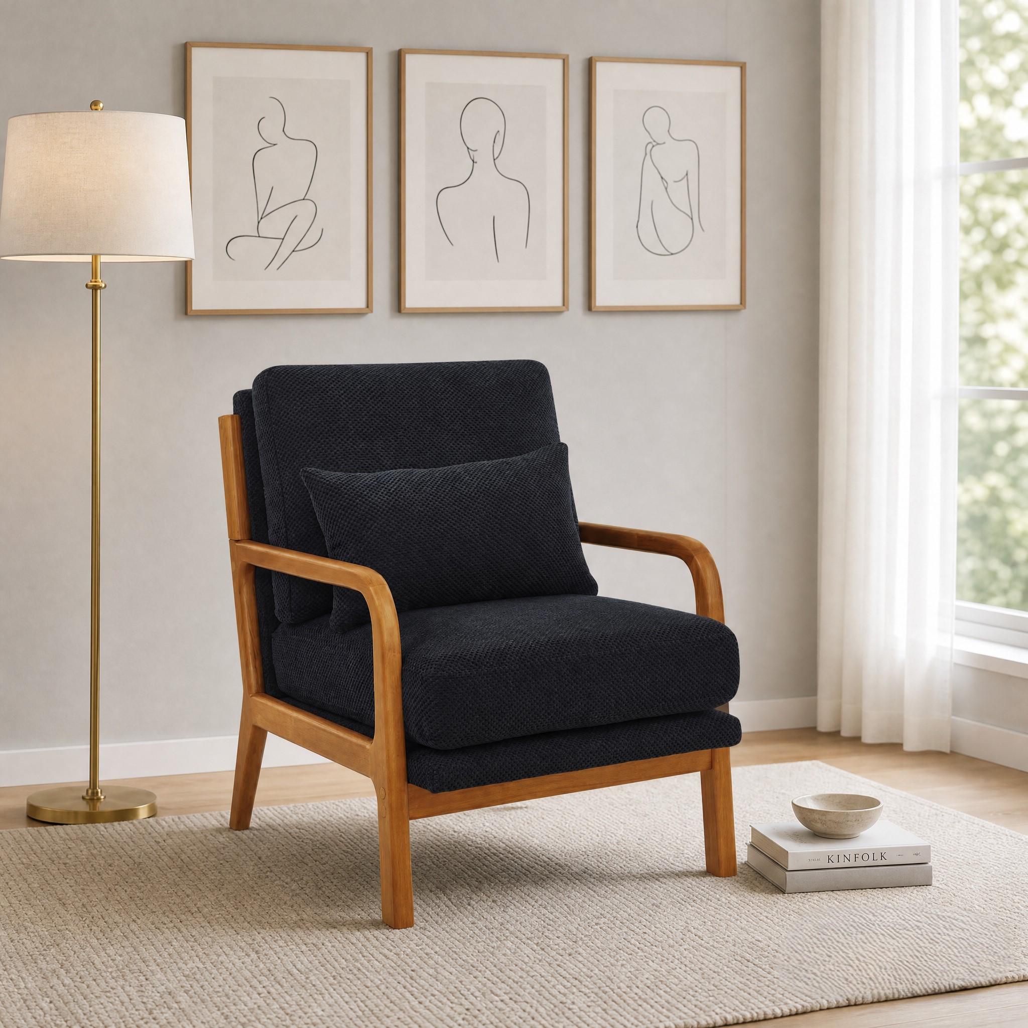 Chaise longue en bois