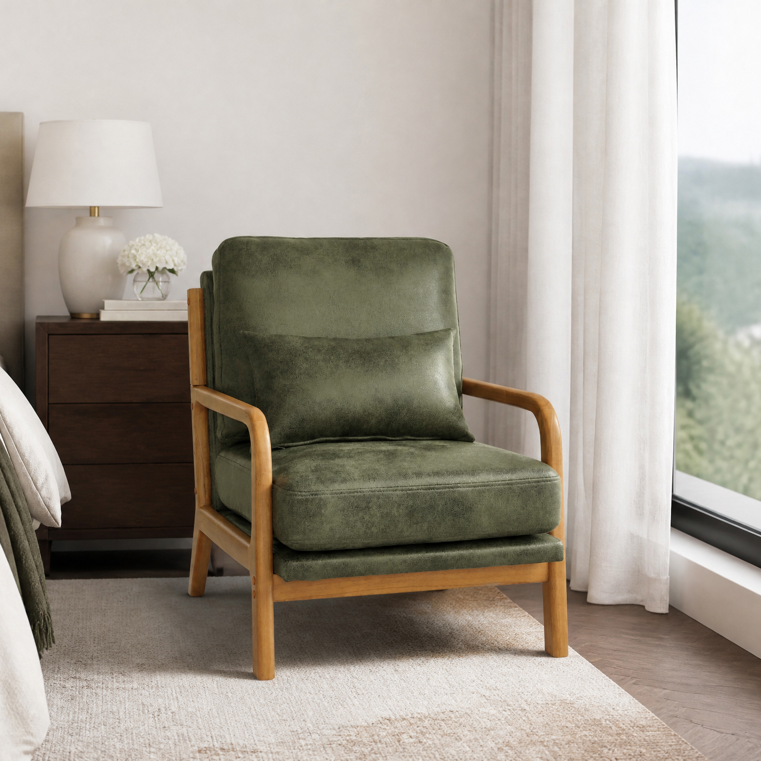 Chaise longue en bois