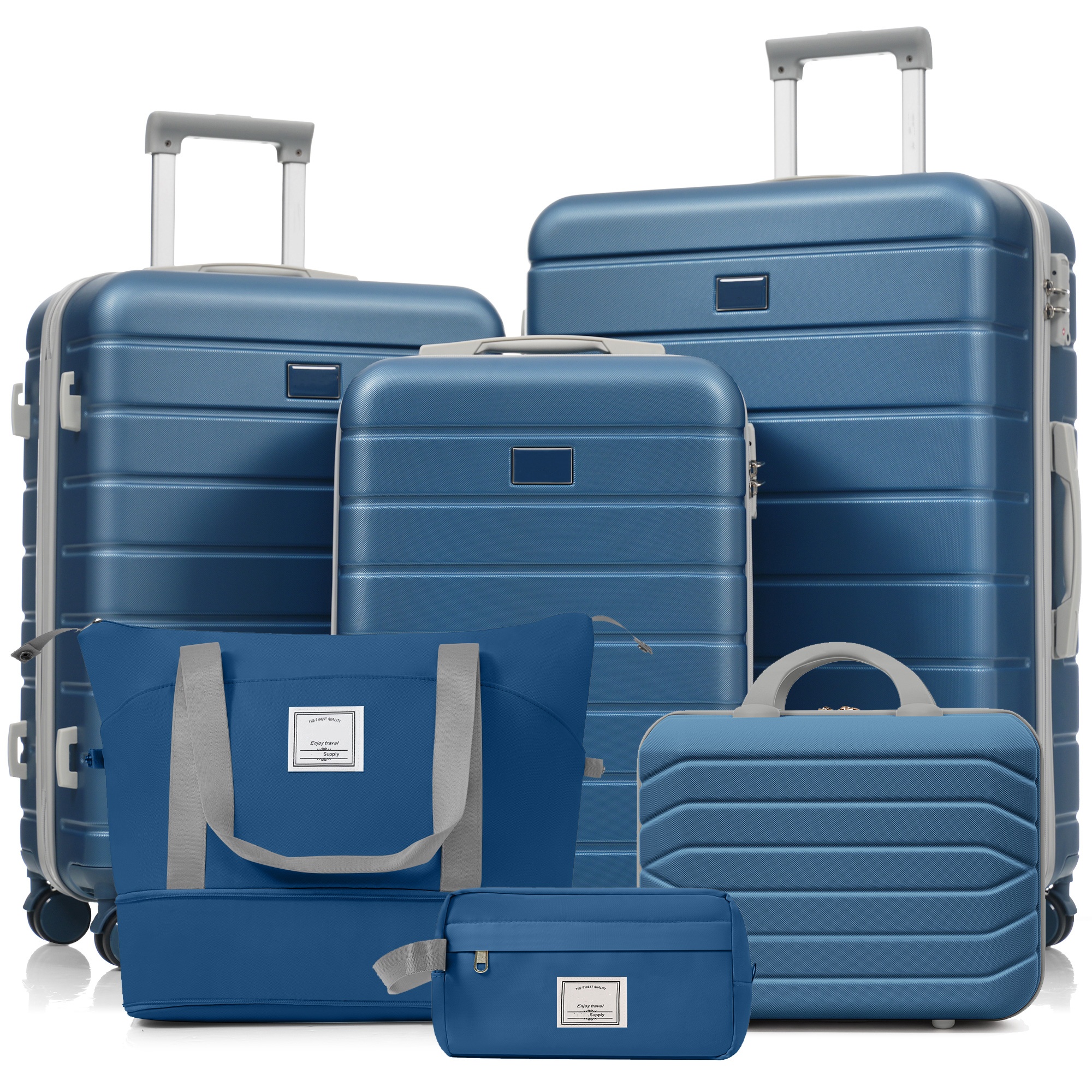 Travelpro Max Valises 6 pcs TSA verrous bleu