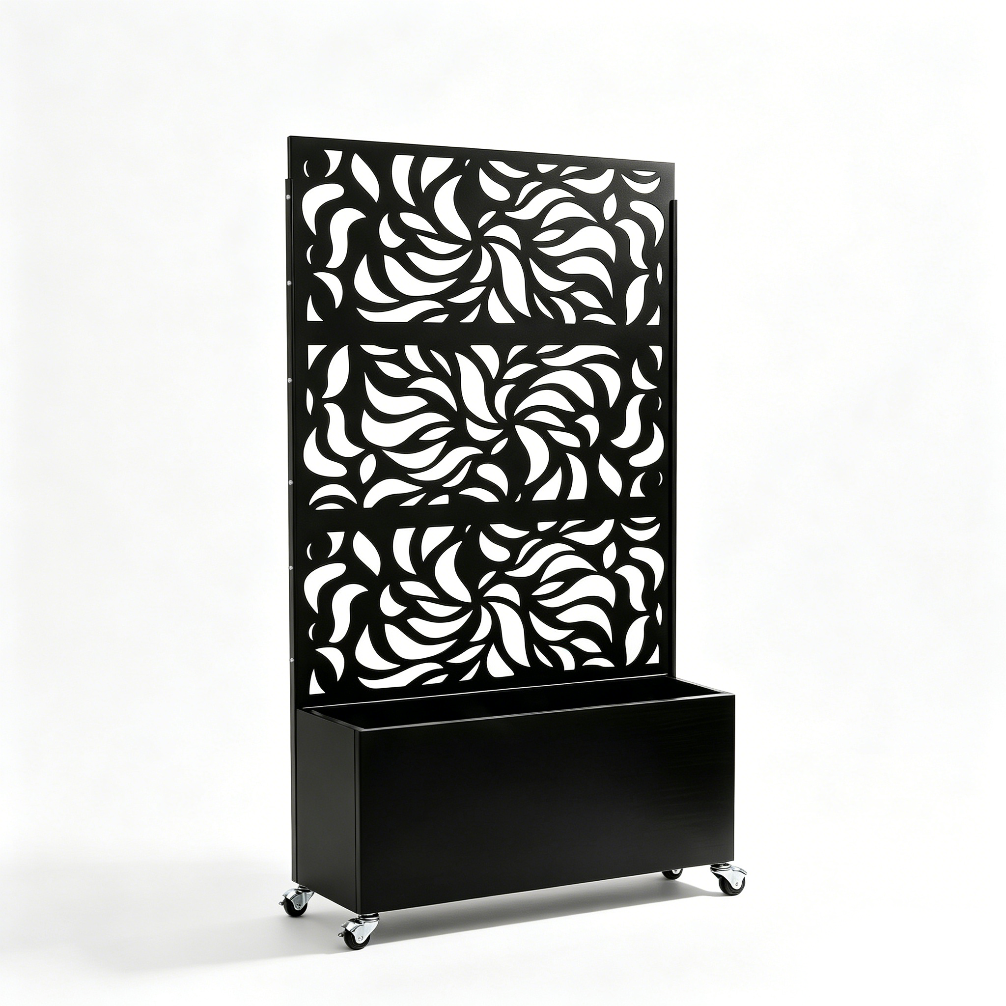 Paravent intimité 70,87" H x 46,06" W, motif feuille