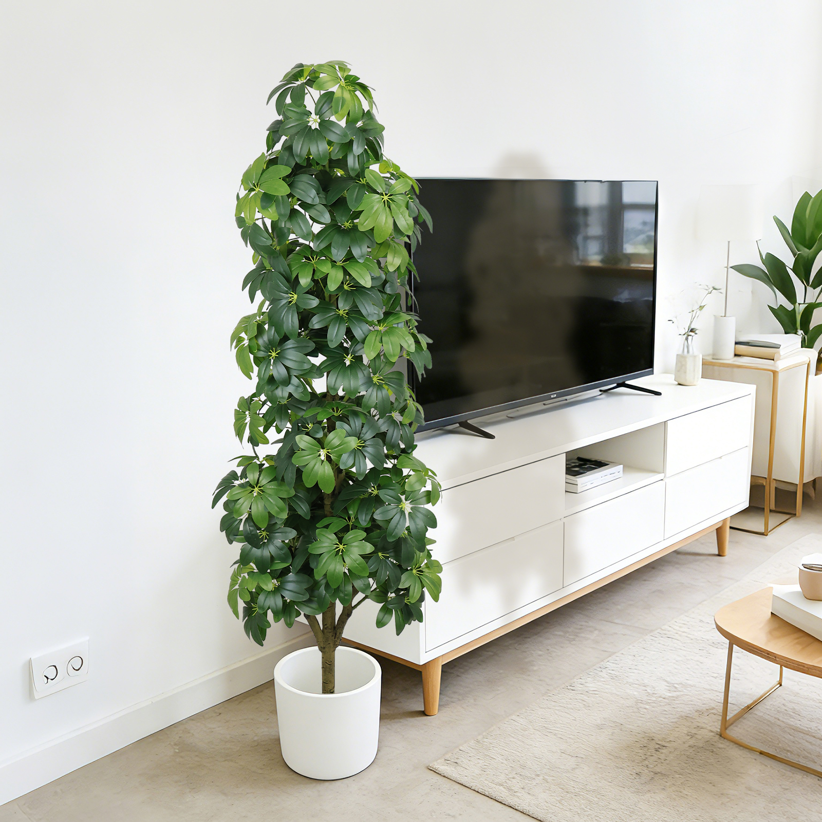 Sapin artificiel 6pi réaliste - Intérieur extérieur