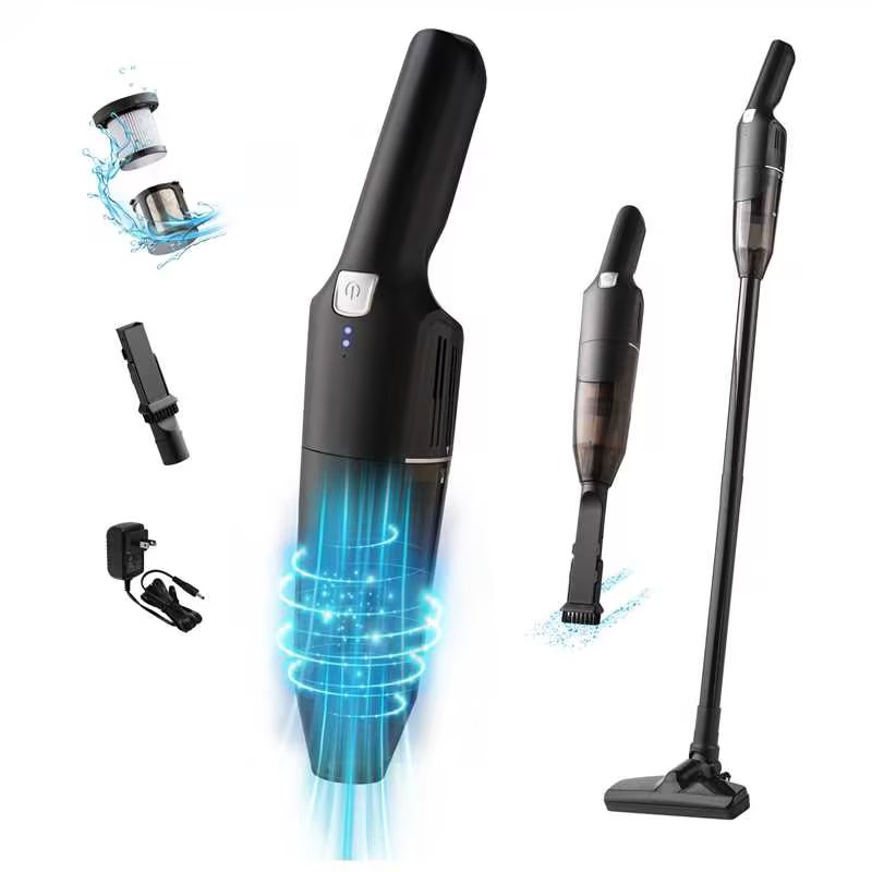 Aspirateur sans fil 10-17Kpa 2 vitesses recharge rapide