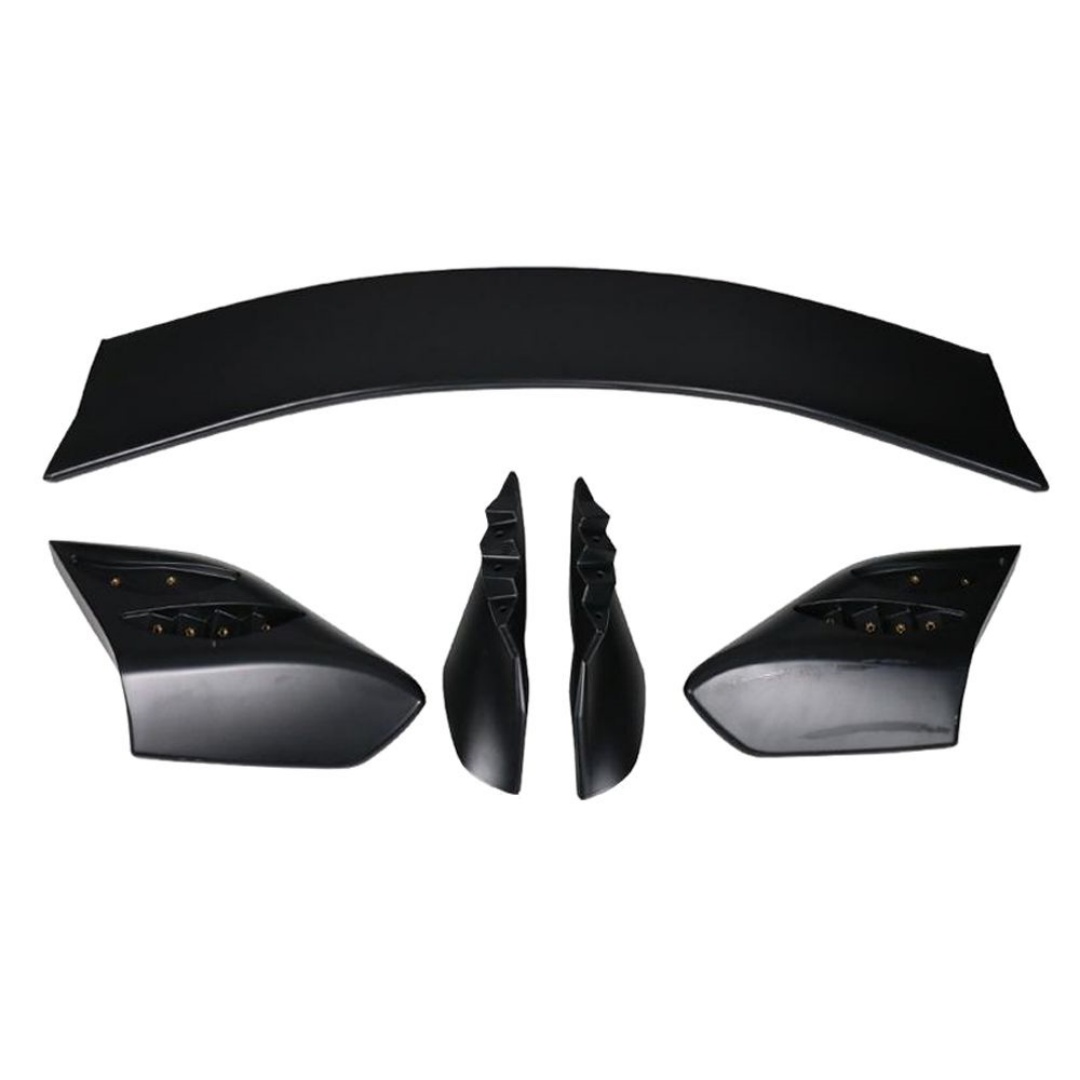 Aileron coffre Civic X 10e Honda 17-21 noir ABS non peint