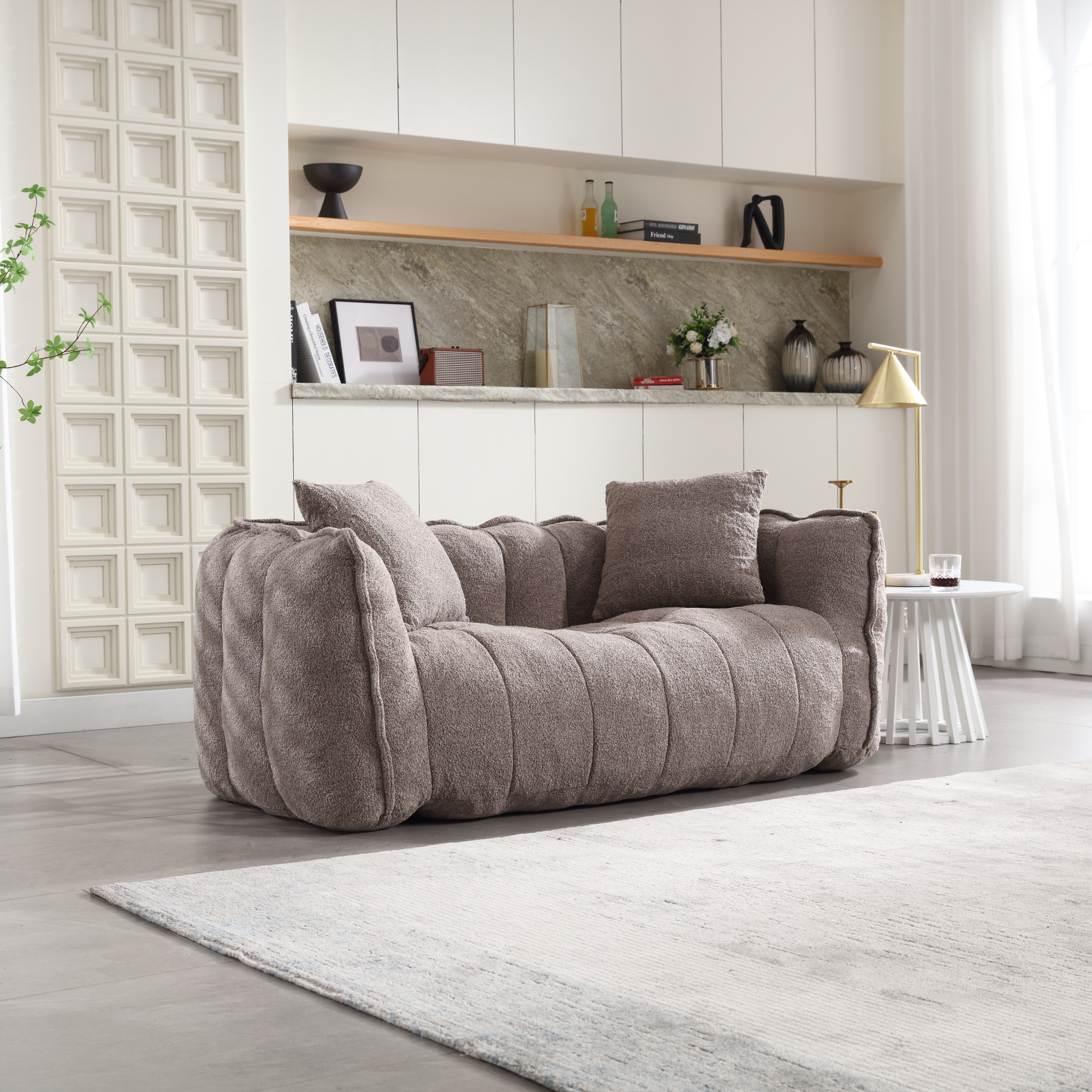 Fauteuil Sac Mousse Résiliente Haute Densité 2 Places