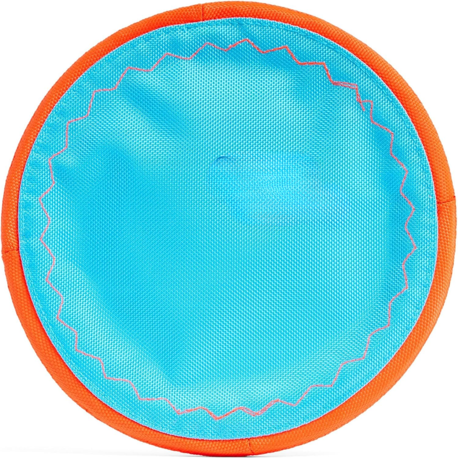 Frisbee chien Paraflight flottant nylon durable bords caoutchouc