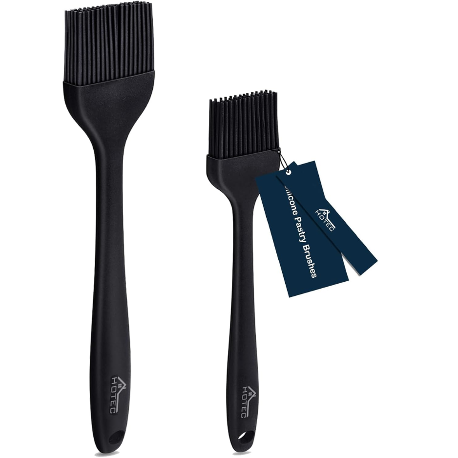 2Pack Pinceaux silicone cuisson 10,3po résistants chaleur