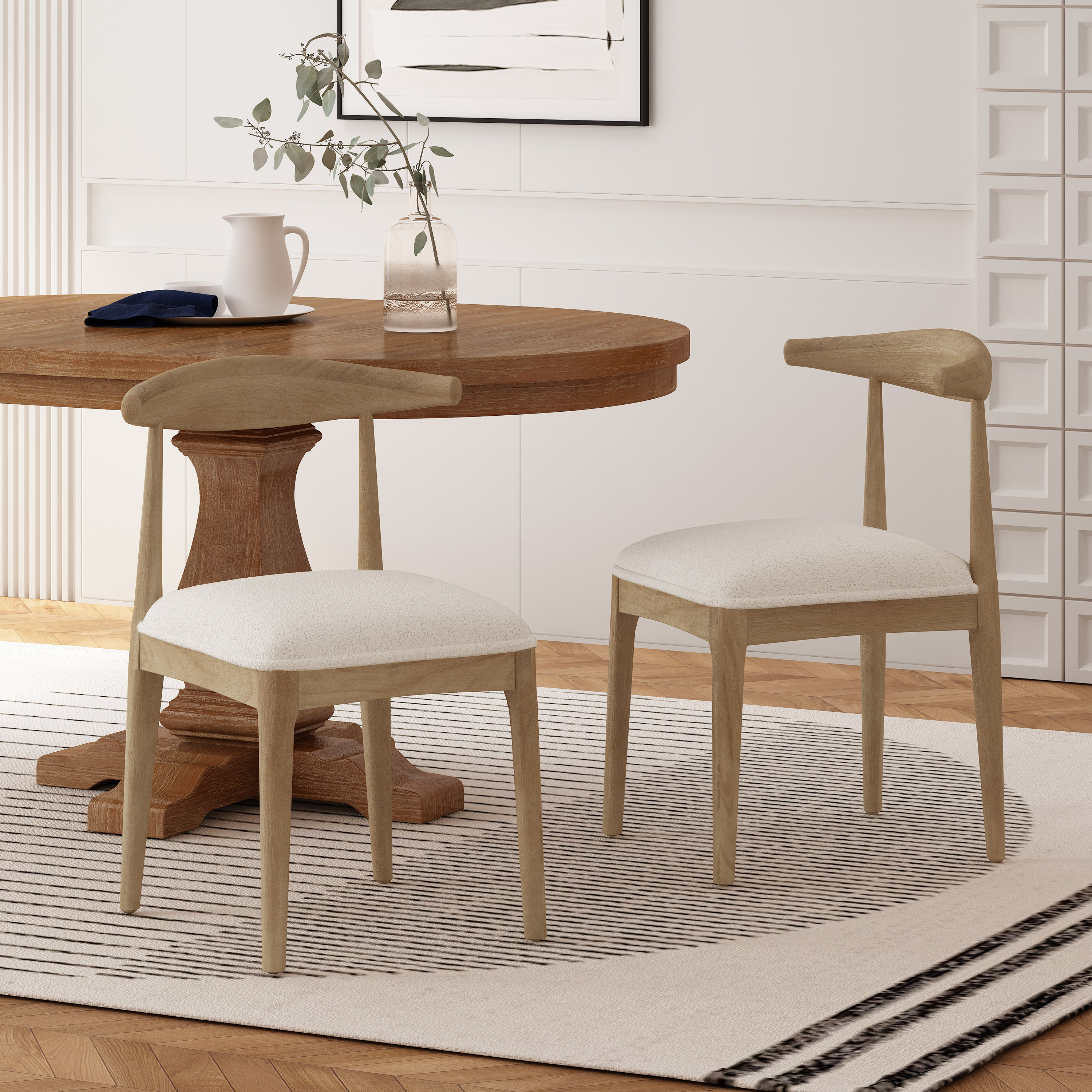 Chaise de salle à manger - Ensemble de 2