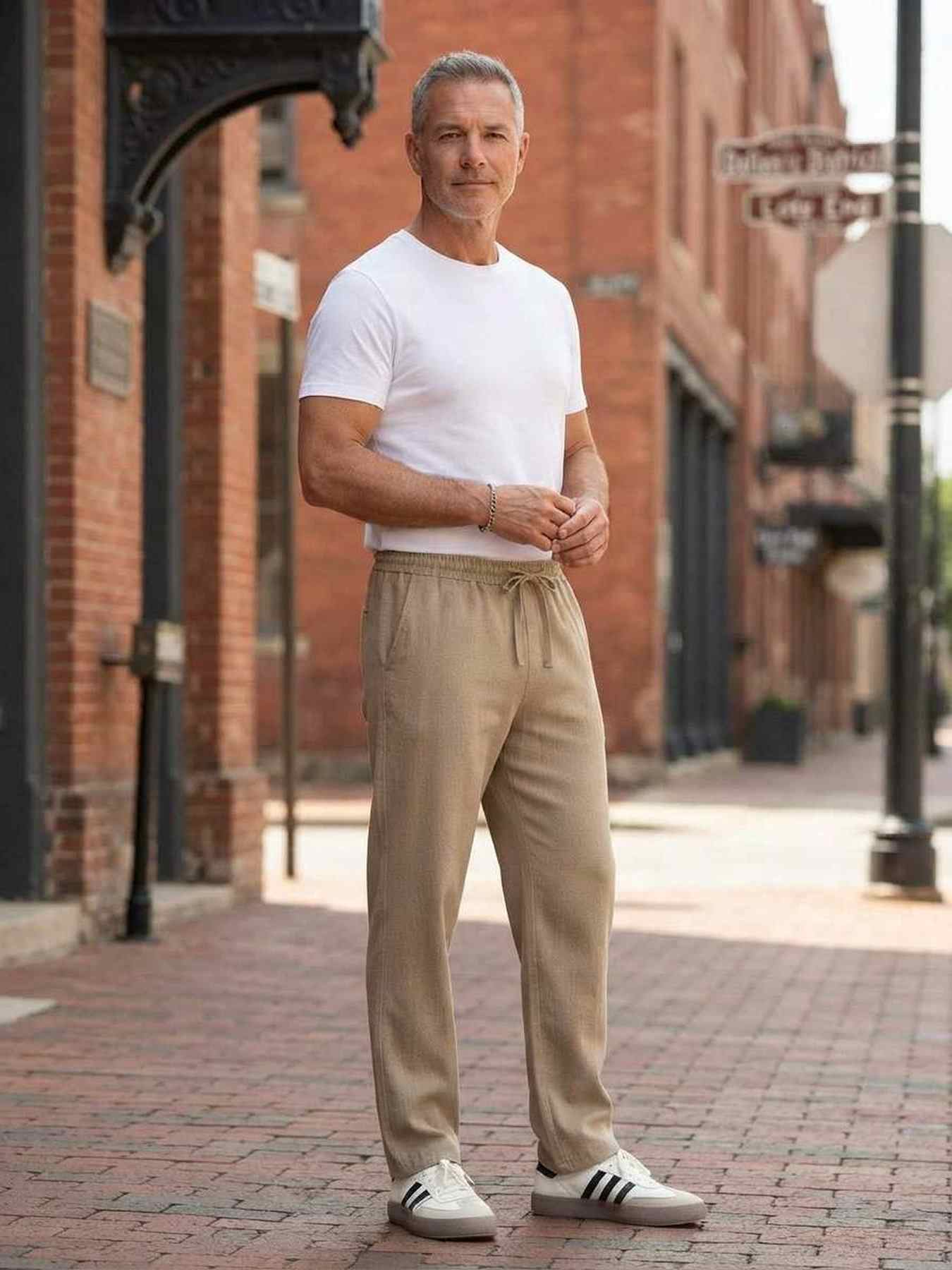 Pantalon casual tendance homme, long, droit, velours côtelé, ajusté, anti-froissure