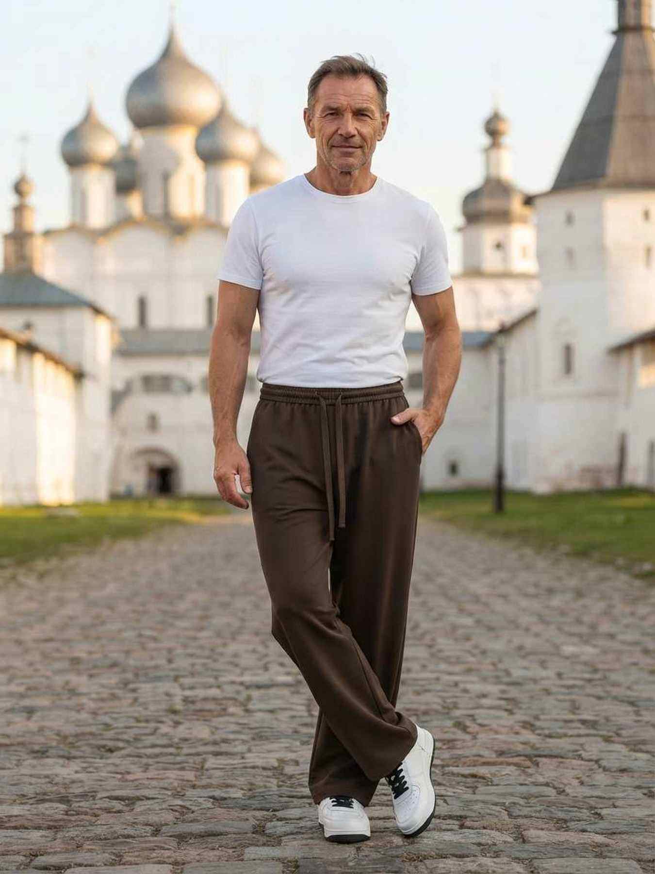 Pantalon casual tendance homme, long, droit, velours côtelé, ajusté, anti-froissure