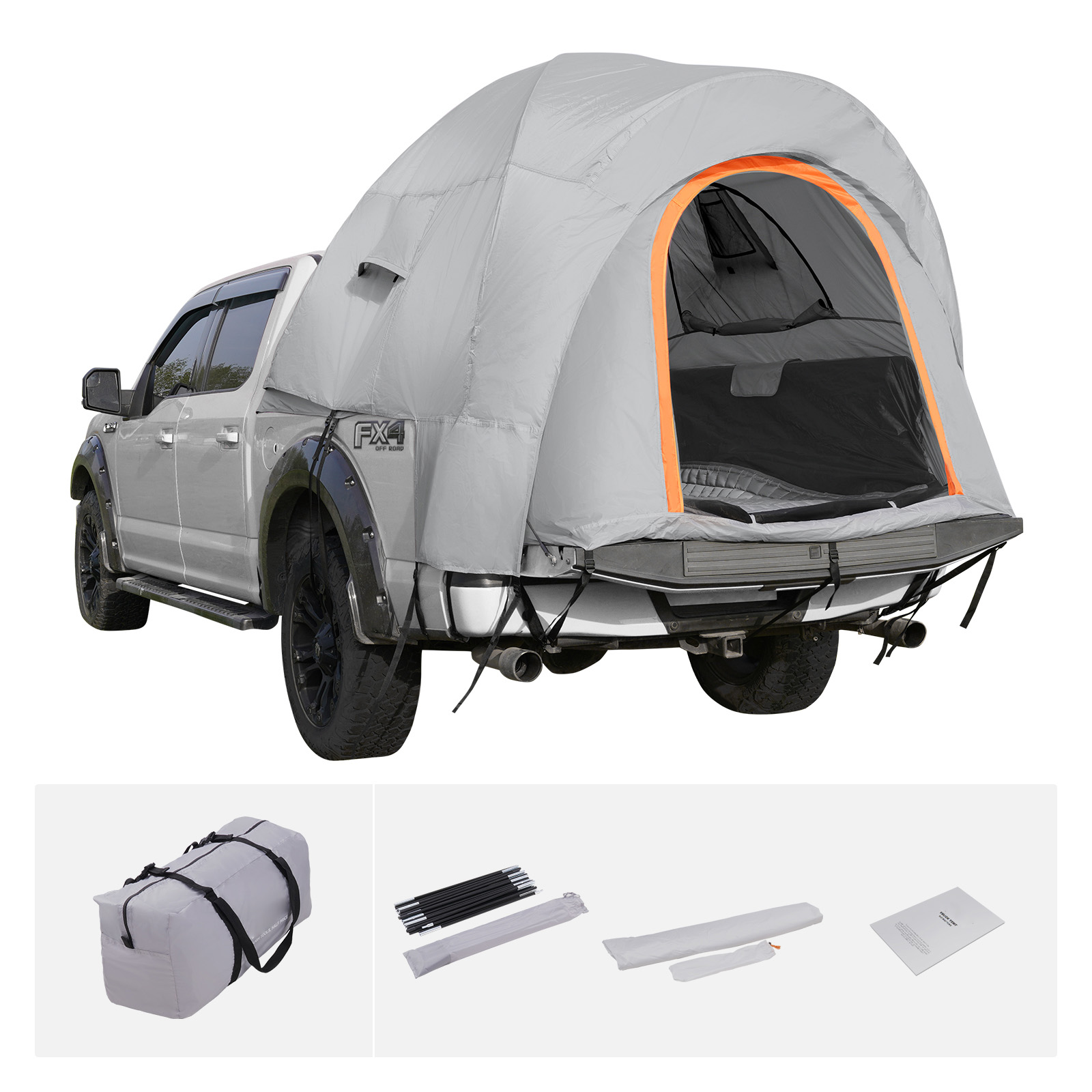 Tente camping SUV 8x8 2 couches imperméable 6-8 pers