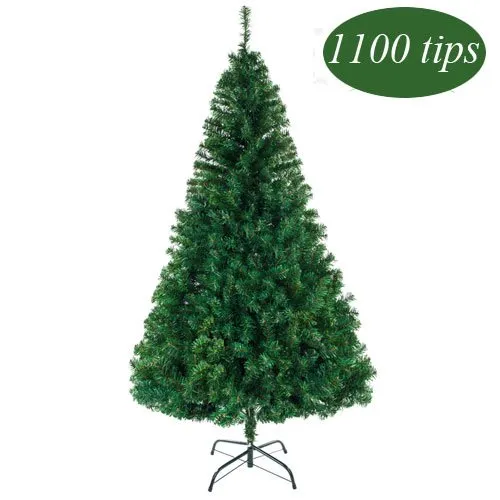 Alightup Sapin de Noël artificiel 7 pi, 1100 branches, décoration