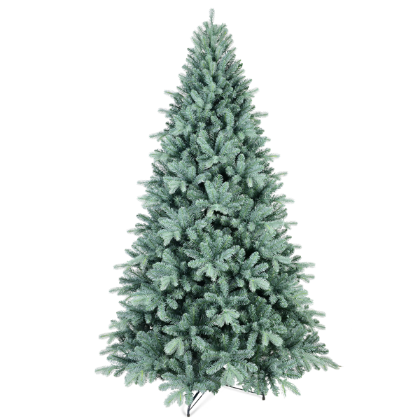 Sapin artificiel 7,5pi bleu-vert 2148 branches