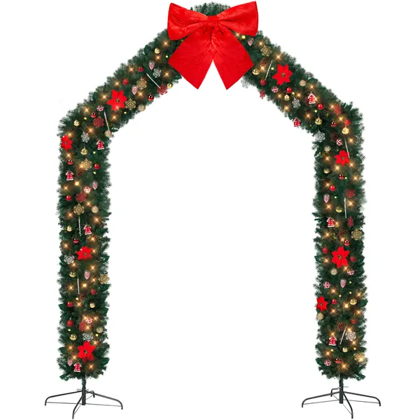 Arche Noël artificielle PVC, fête mariage, intérieur