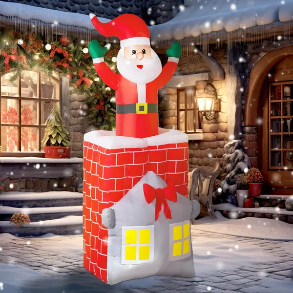 Décoration Noël gonflable