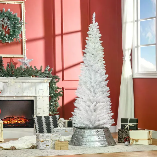 Sapin Noël blanc
