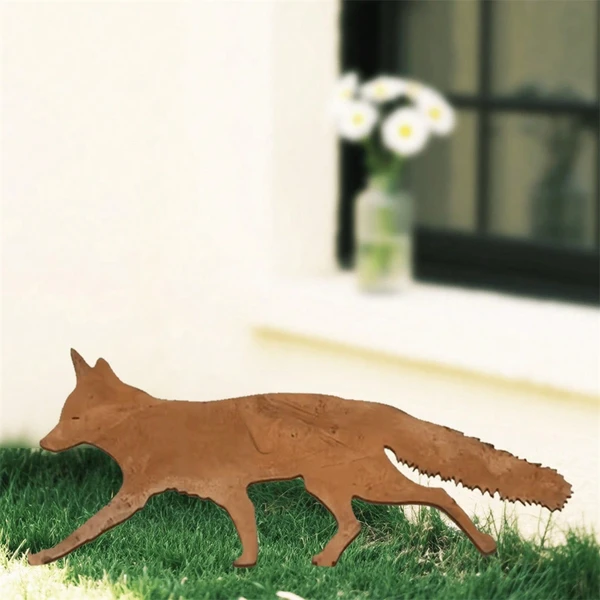 CIFbuy Piquets animaux Halloween fer, décor cour jardin patio cadeau
