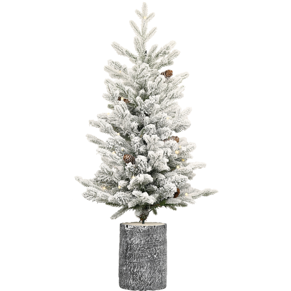 Sapin artificiel 4,5pi 720 branches lumières blanches