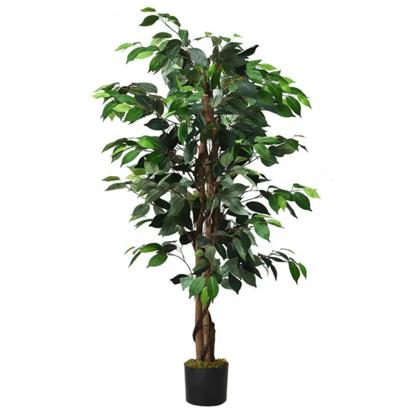 Sapin Artificiel Ficus 4pi 504 Feuilles Vert