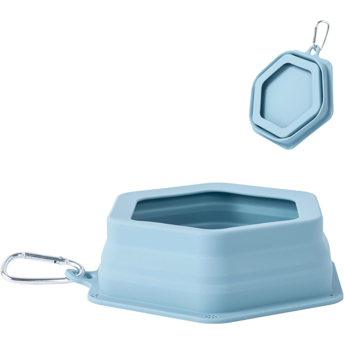 Bols de voyage antirenversement pour chien, pliables