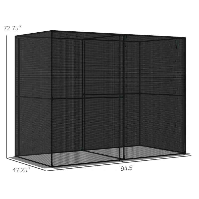 Cage culture 8'x4'x6' tente protection végétal