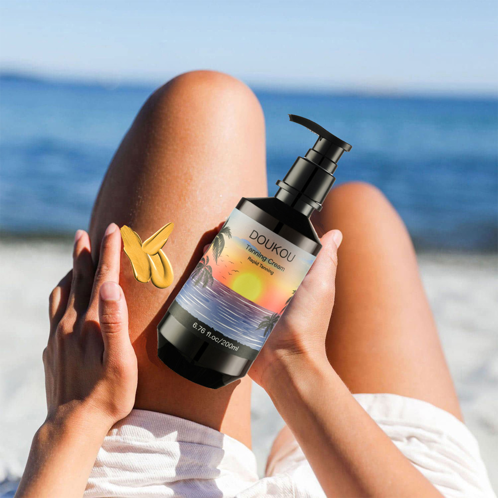 Crème bronzage huile coco autobronzant 200ml