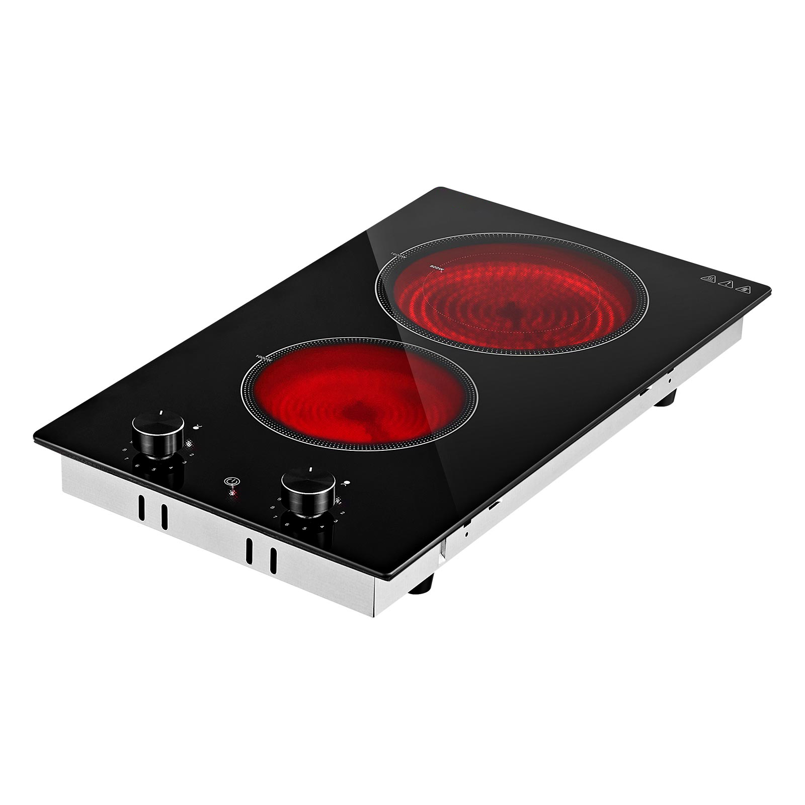 Cuisinière électrique 12 po 2 brûleurs 1800W 120V