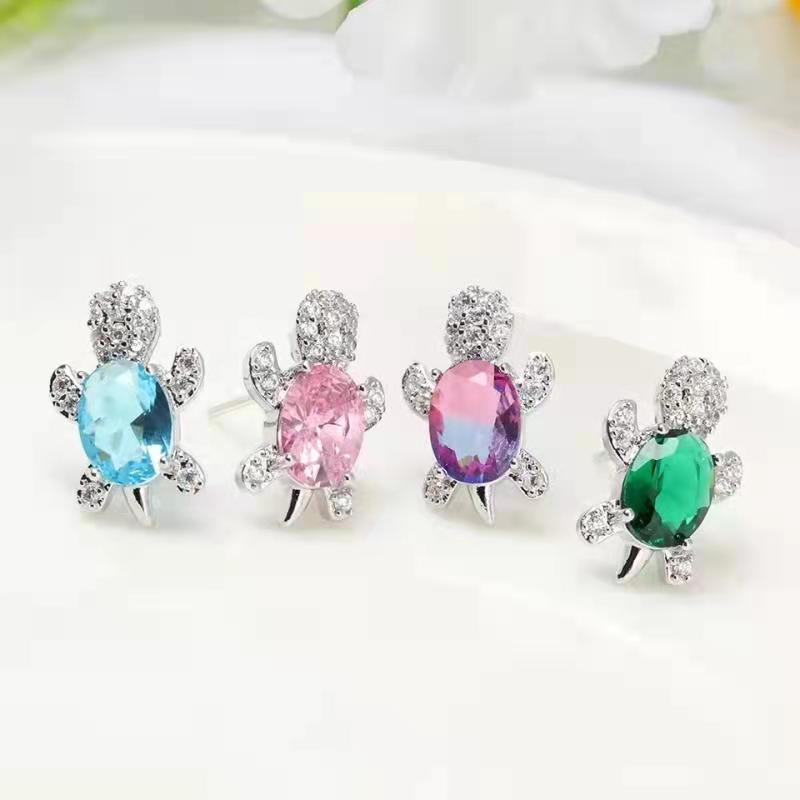 Boucles d'oreilles animaux mignons en relief