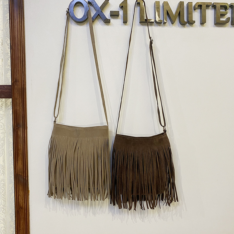 Sac à bandoulière gland simple populaire