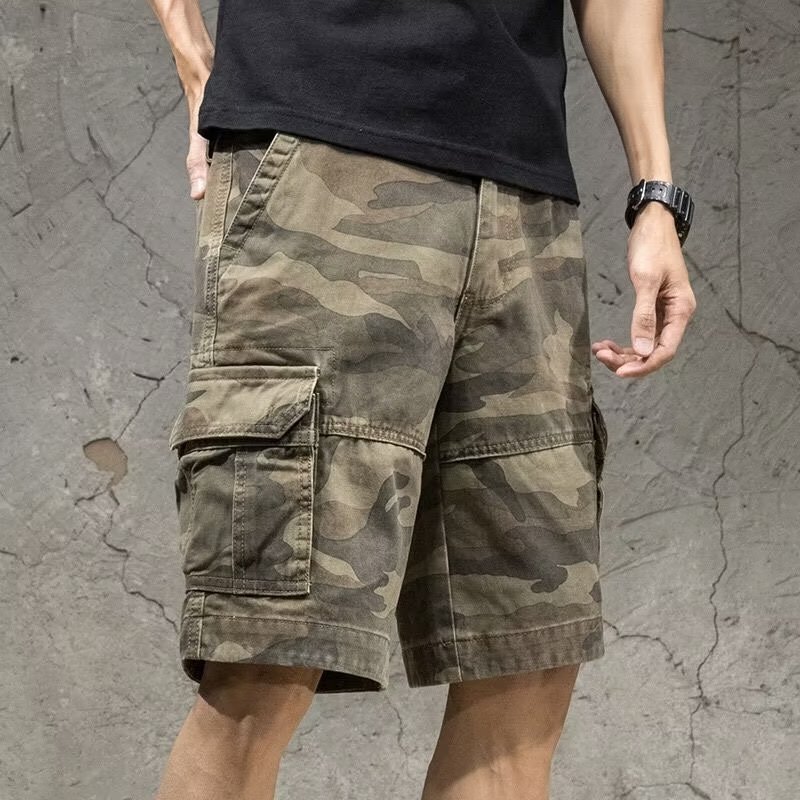 Shorts camouflage hommes casual été décontracté