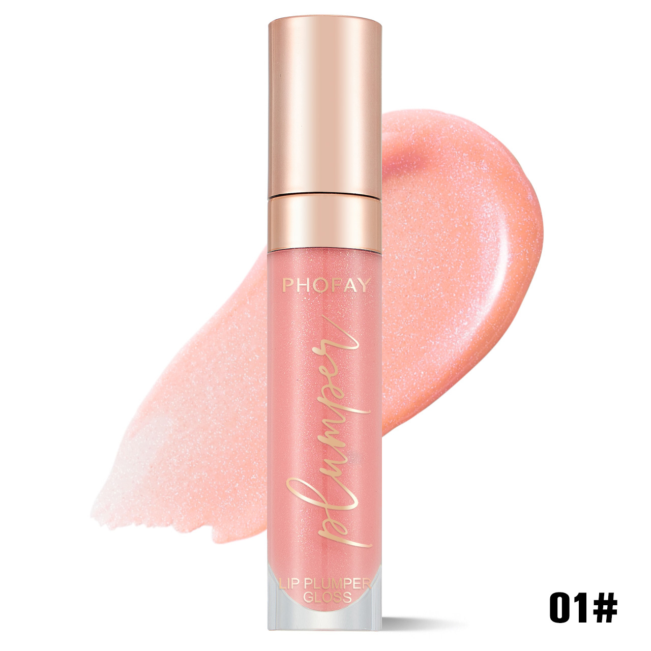 PHOFAY Gloss à lèvres brillant volumisant