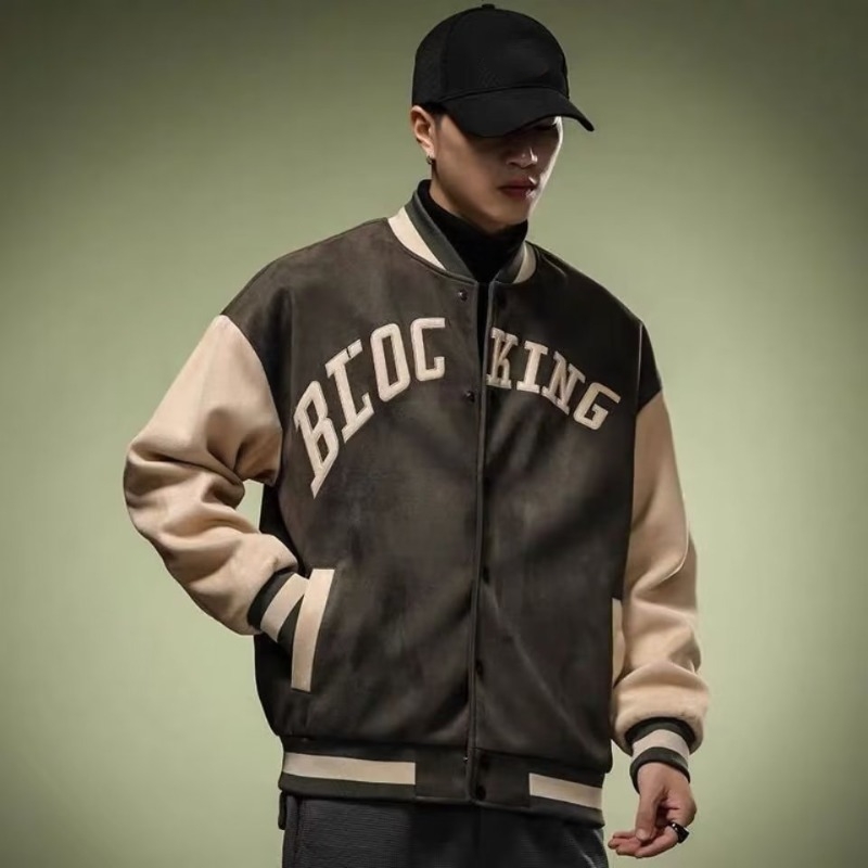 Veste pilote style coréen décontractée