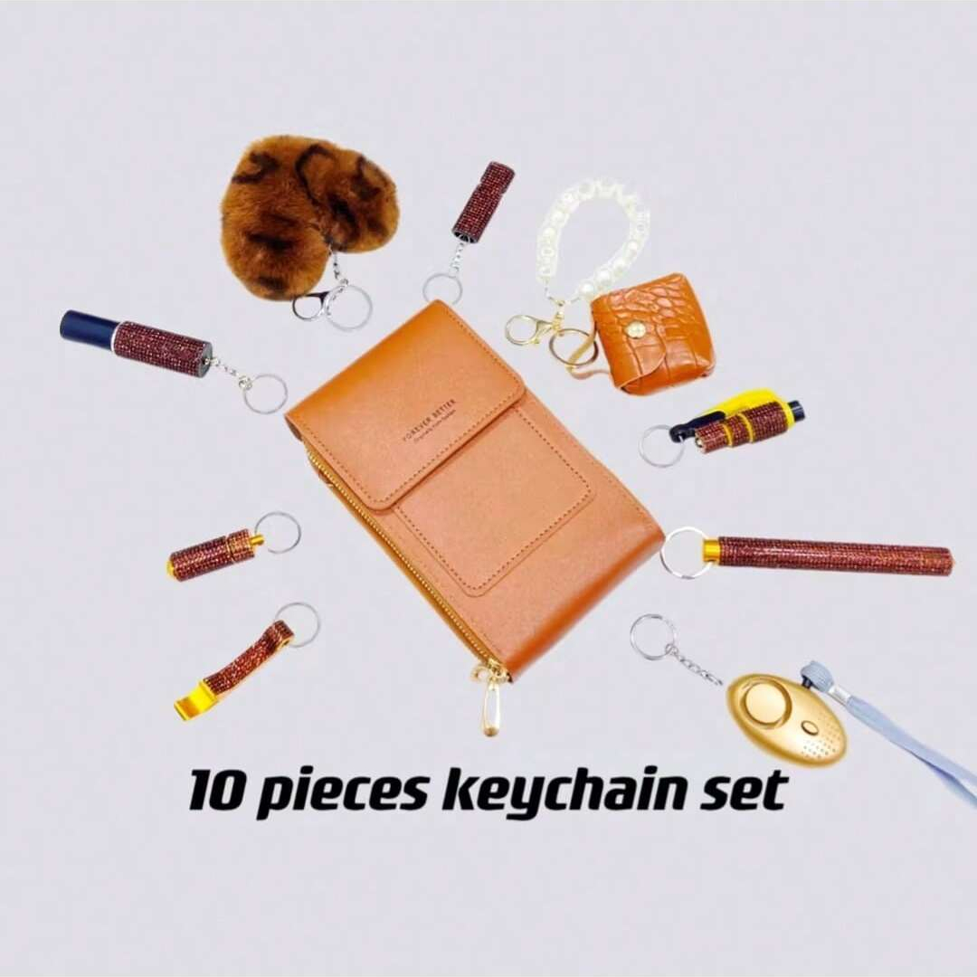 Ensemble 10 porte-clés