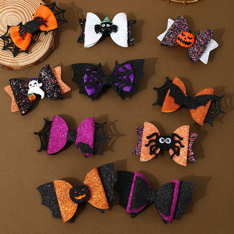 Barrettes Halloween fantôme décor fête