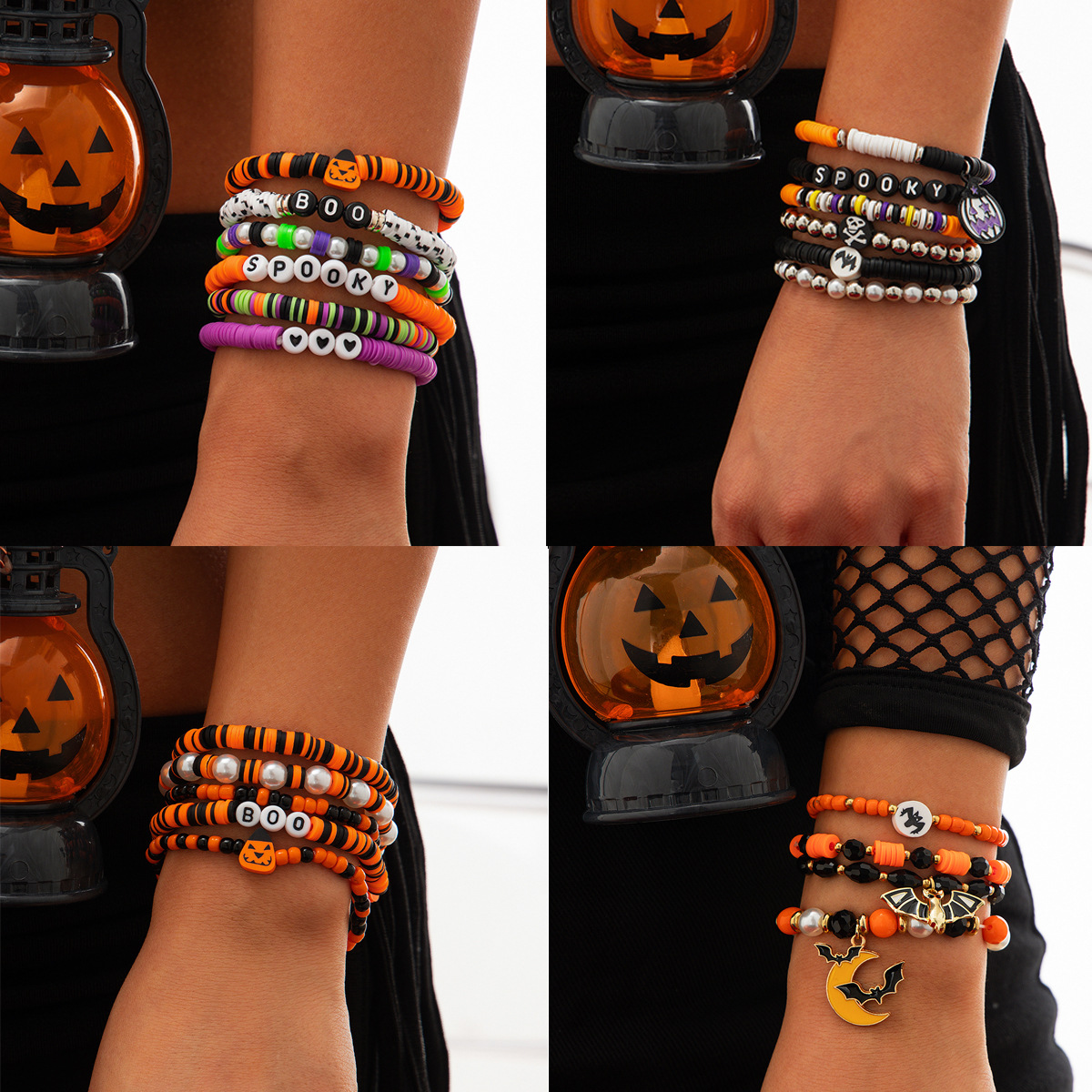 Bracelet cristal chauve-souris personnalisé