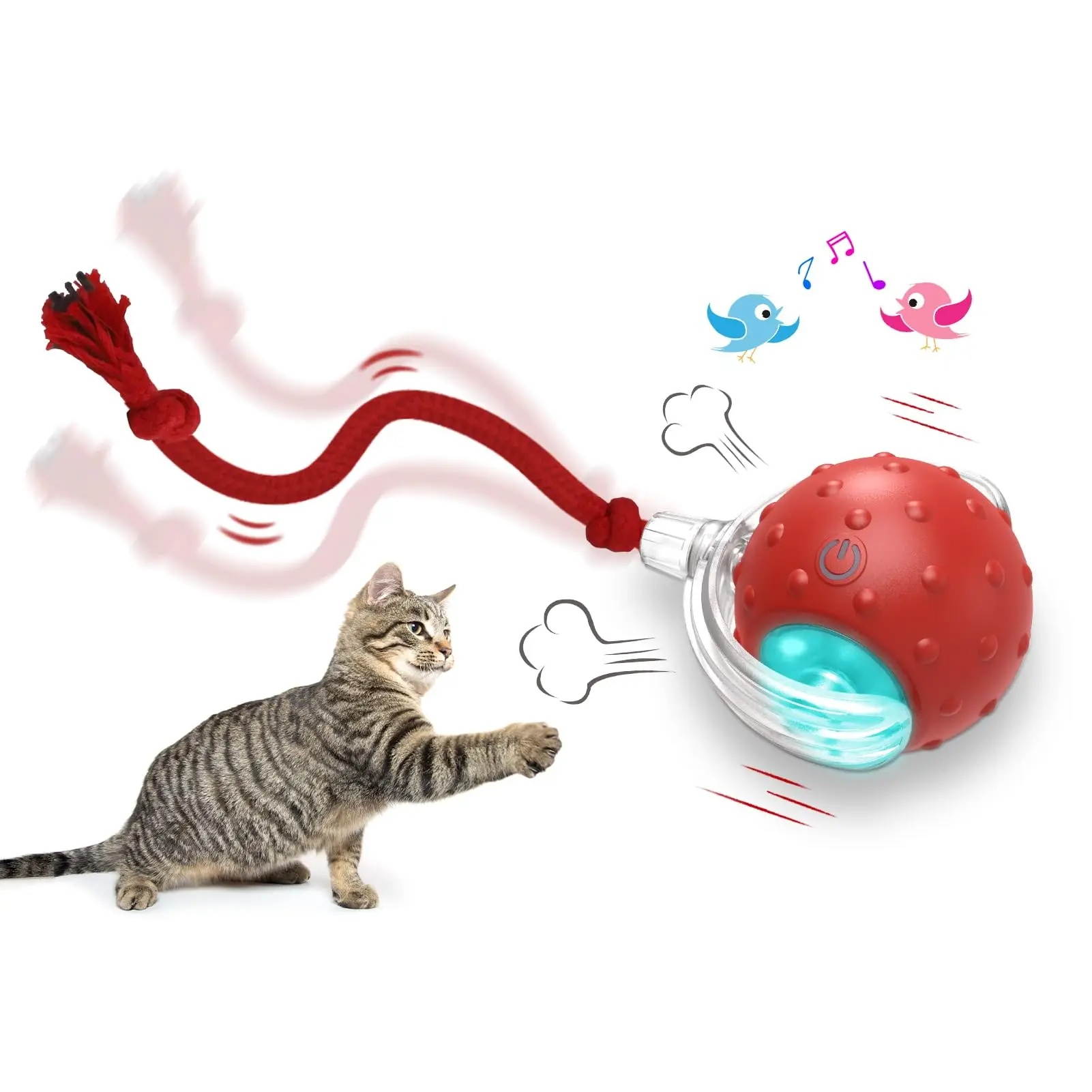 Balle interactive super amusante pour chat