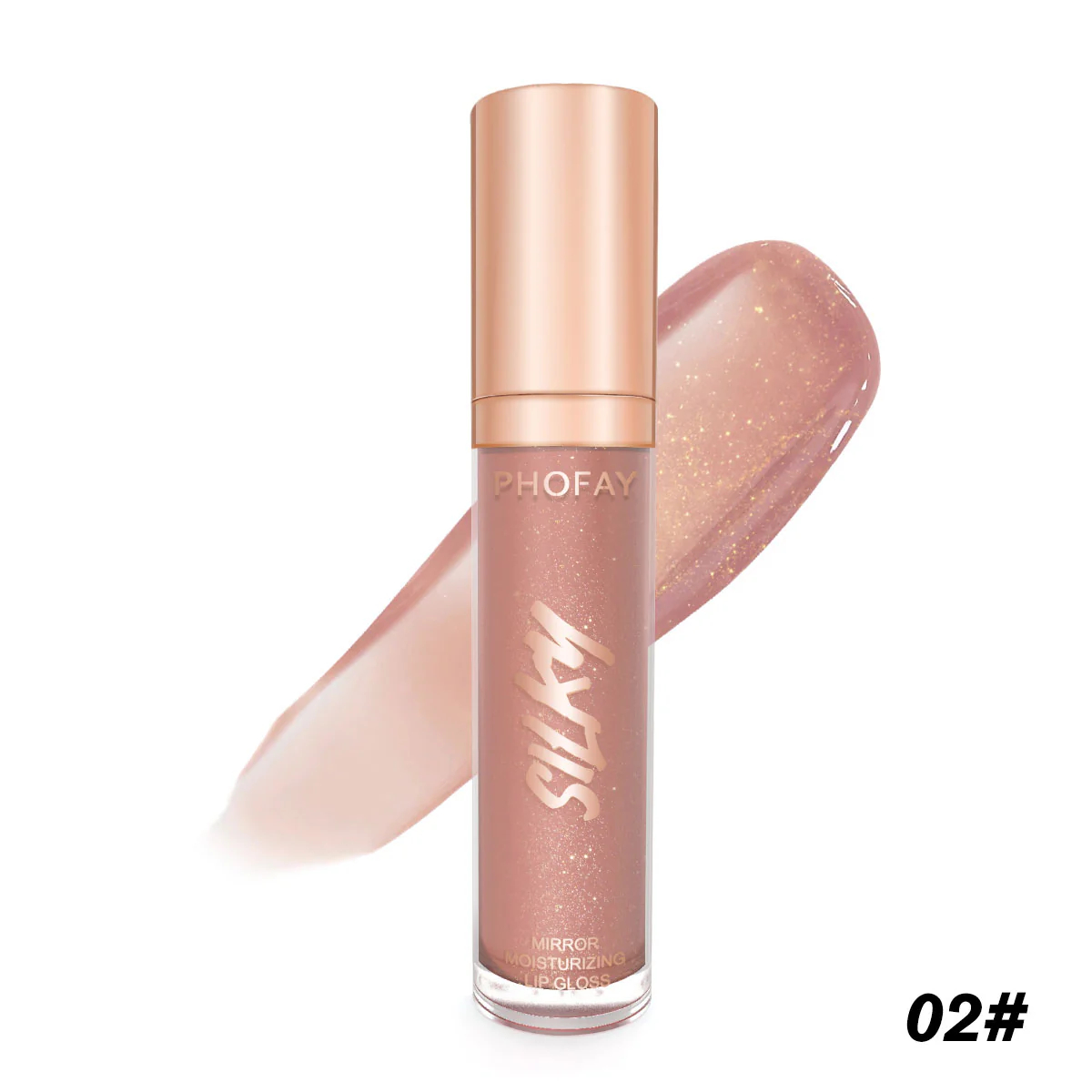 PHOFAY Gloss à lèvres hydratant miroir