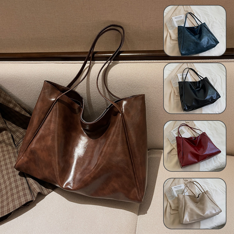 Sac à main cuir doux grande capacité automne-hiver style coréen