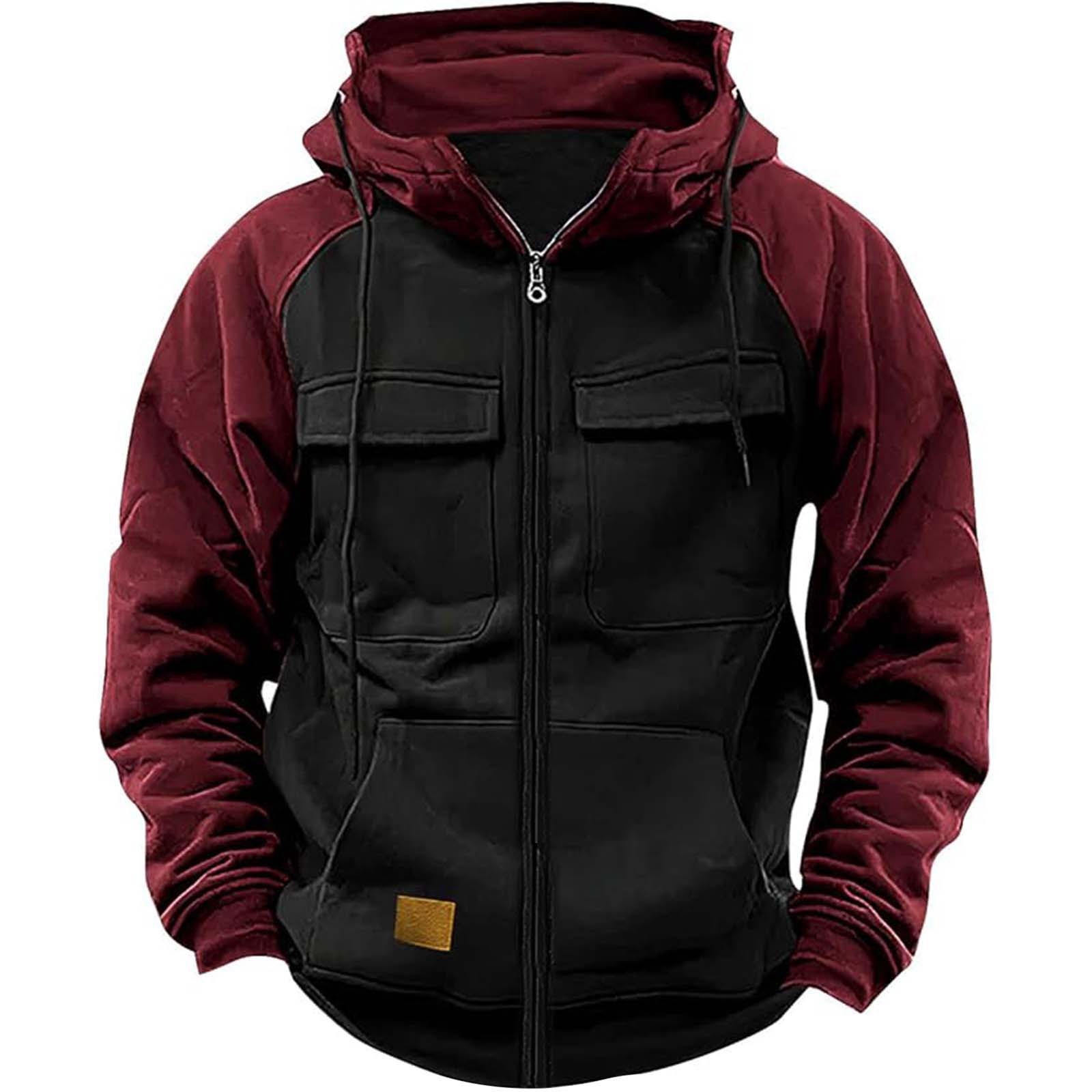 Hoodie de sport multi-poches pour homme jeunesse