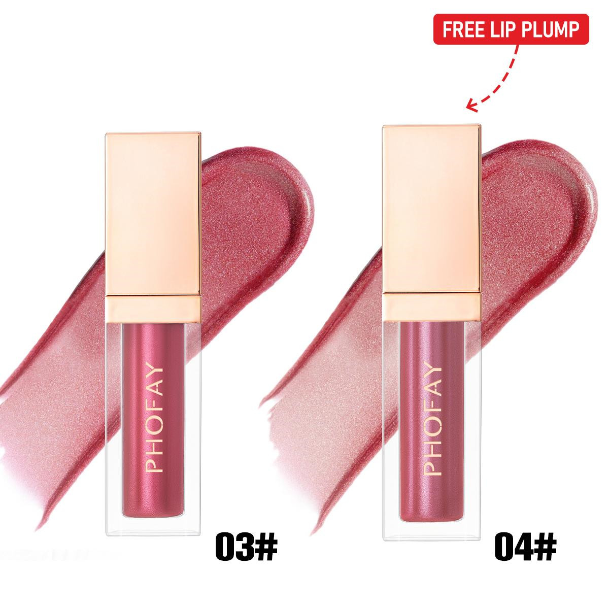 Ensemble gloss à lèvres ultra brillant PHOFAY
