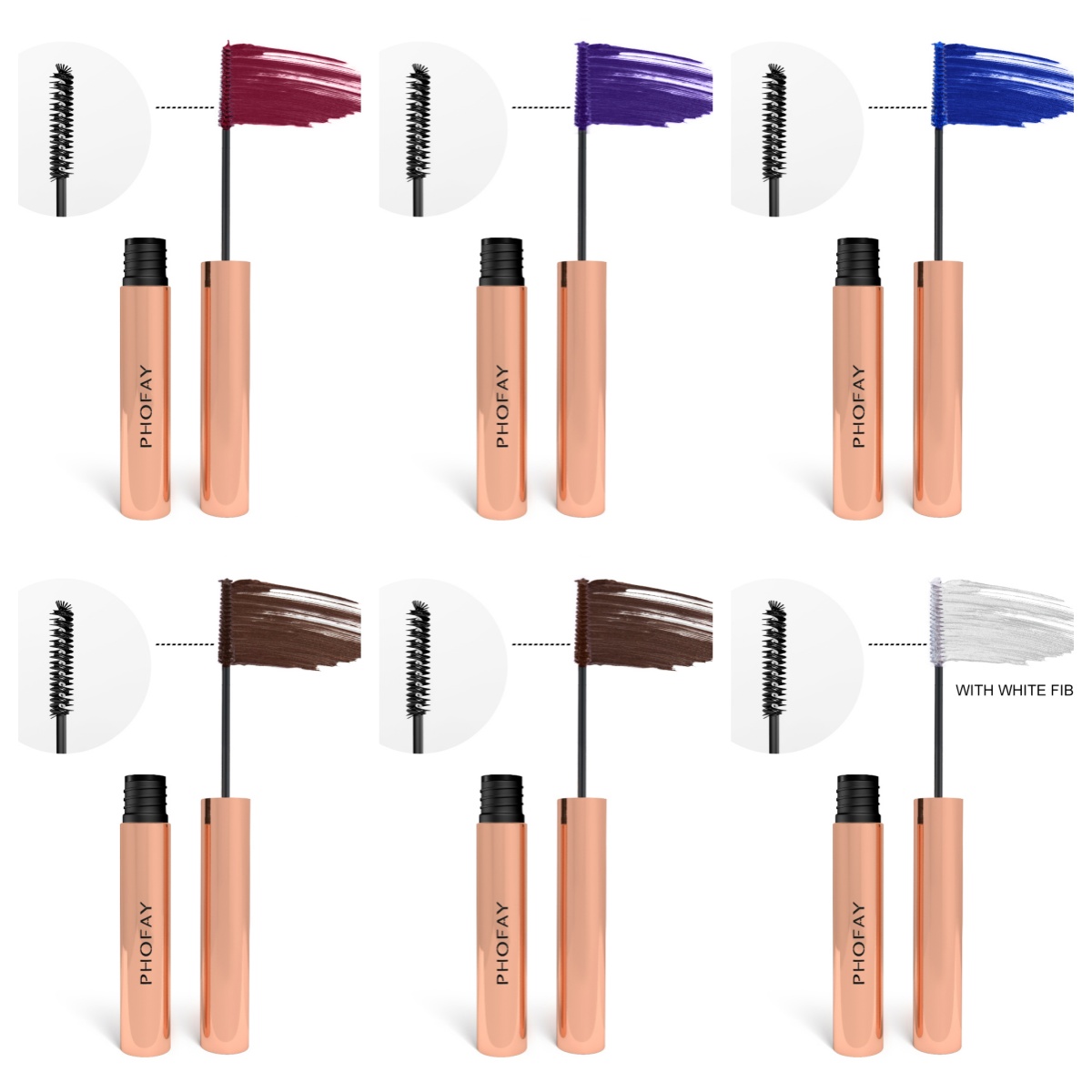 Mascara multicolore PHOFAY