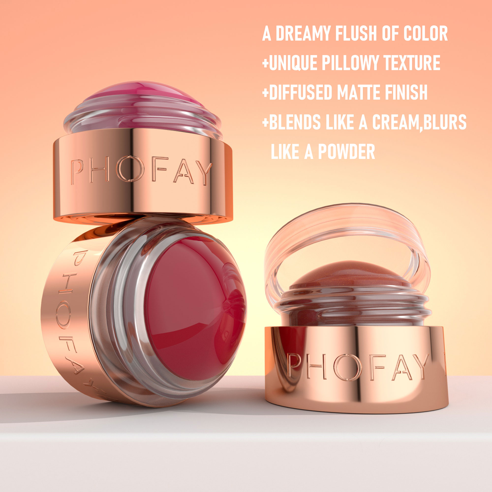 PHOFAY Blush Mousse Crème