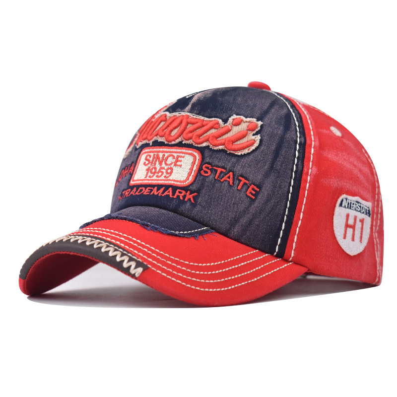 Casquette cowboy quatre saisons simple anti-soleil homme femme